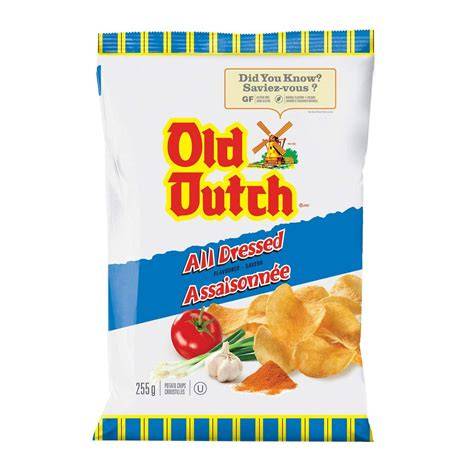 Old Dutch Ridges All Dressed Potato Chips Walmart Canada