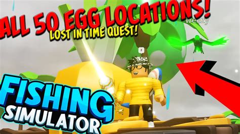 All Easter Eggs In Fishing Simulator