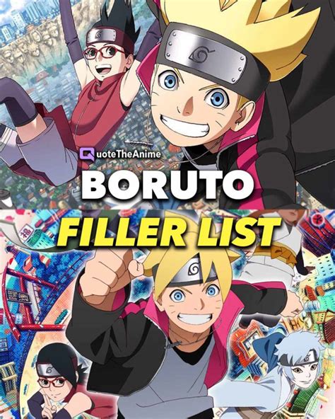 all filler episodes of boruto