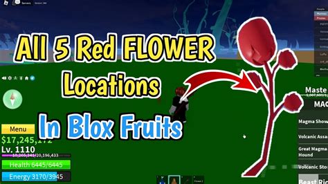 All Flower Spawn Blox Fruits