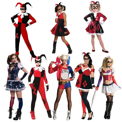 all harley quinn outfits
