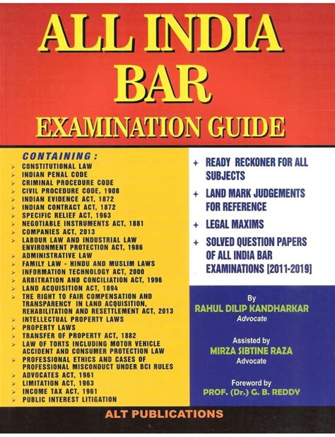 all india bar examination rules