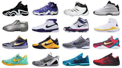 all kobe basketball shoes