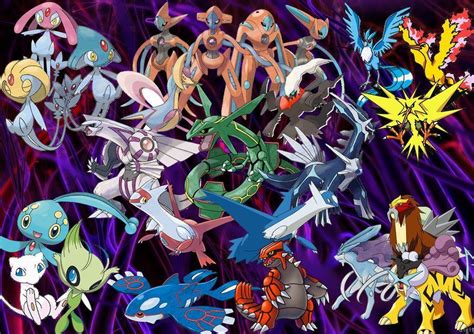 all legendary pokemon images