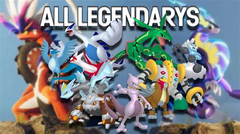 all legendary pokemon in scarlet and violet