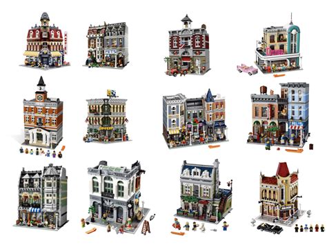 all lego modular building sets