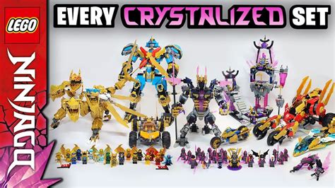 all lego ninjago crystalized sets