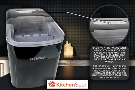 All Lights Blinking On Igloo Ice Maker