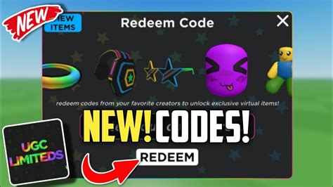 all limited ugc codes