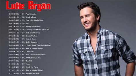 all luke bryan songs youtube