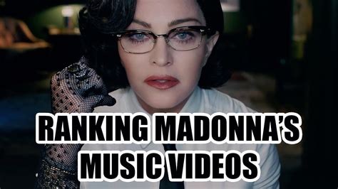 all madonna music videos