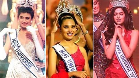all miss universe winners india