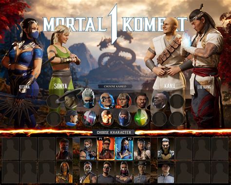 all mk 1 characters