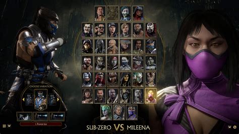 all mk 11 characters