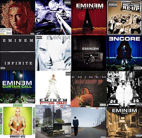 all of eminem's albums in order