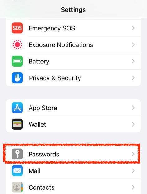 all passwords gone from iphone