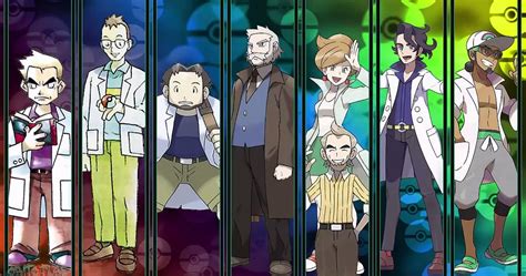 all professor names in pokemon