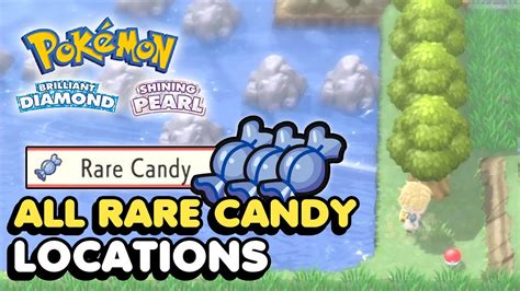 all rare candy locations