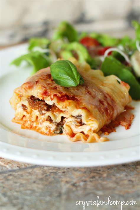 all recipes easy lasagna rolls