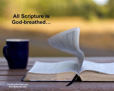 all scriptures are god breathed