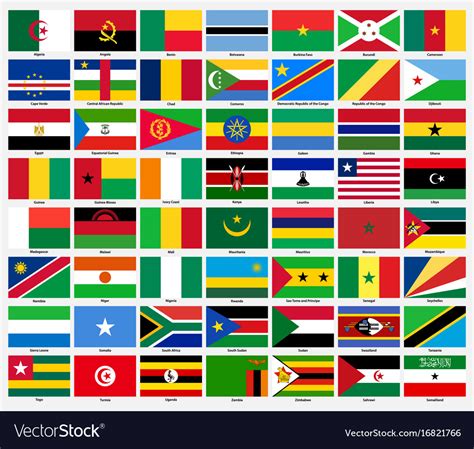 all south african flags