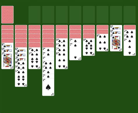all spider solitaire games