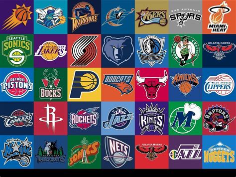 all the nba teams logo