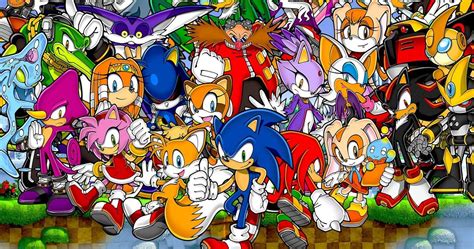 all the sonic the hedgehog characters