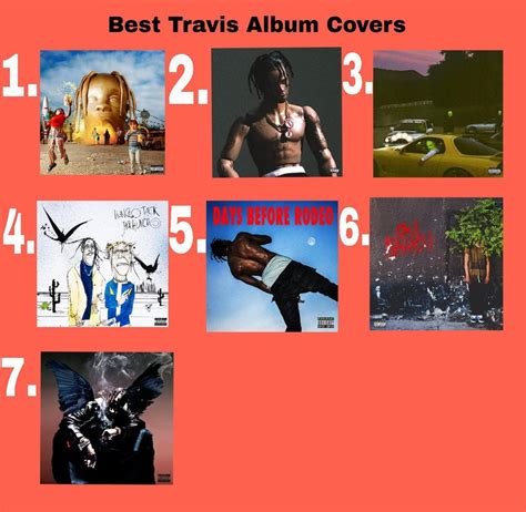 all travis scott album covers