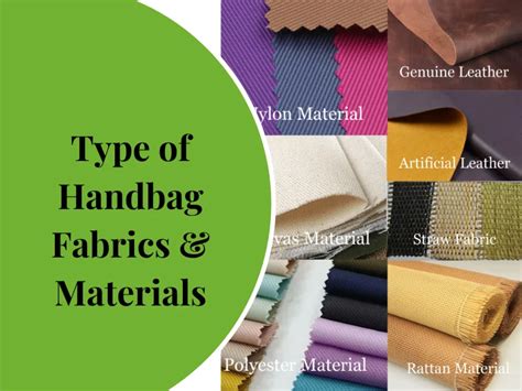 All Types Of Bag Materials