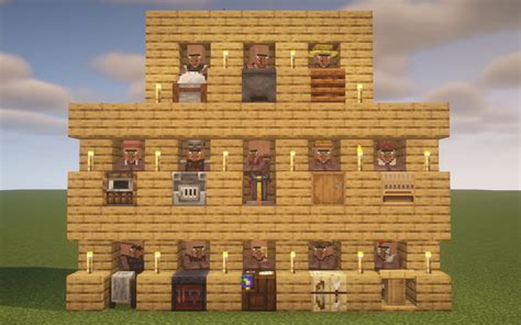 all villager job blocks list