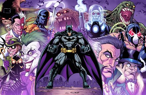 all villains from batman
