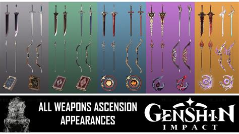 all weapons in genshin