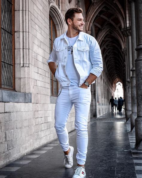 all white party outfit ideas males