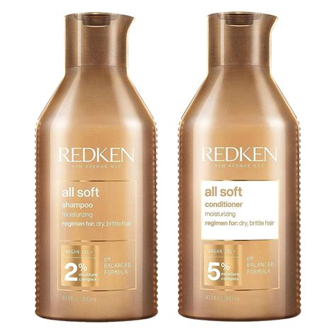 Redken All Soft Set (Shampoo 500ml + Conditioner 250ml)