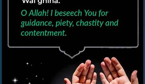 #ProphetMuhammad used to supplicate: "Allahumma inni as'alukal-huda wat