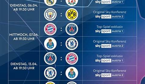 Champions League: Die Spiele im Überblick – DAZN und Sky übertragen
