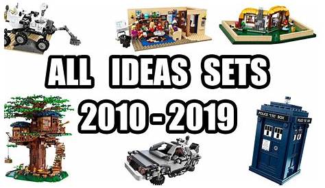 ALL LEGO IDEAS SETS FROM 2010 - 2019 (LEGO IDEAS HISTORY) - YouTube