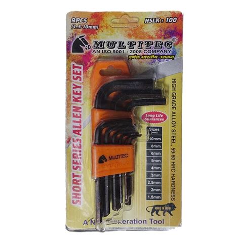 allen key lock hsn code