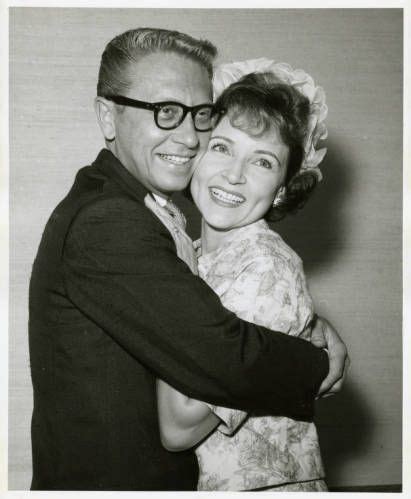 Allen Ludden and Betty White at their wedding in Las Vegas, 1963