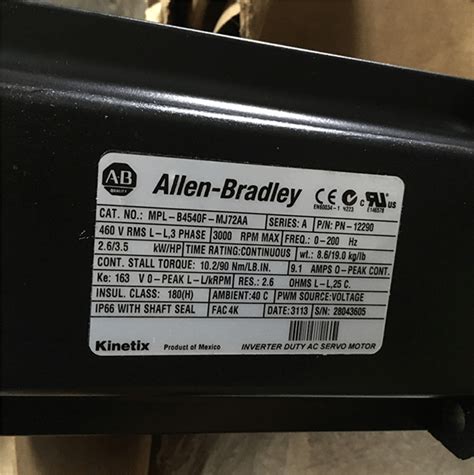 GUARANTEED! ALLENBRADLEY 6000 BULLETIN 2094 AXIS MODULE 2094