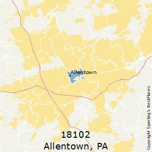 Allentown Pa Zip Code 18102