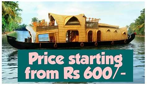 Alleppey Houseboat Price List Promo [70 Off] Crystal Holidays India