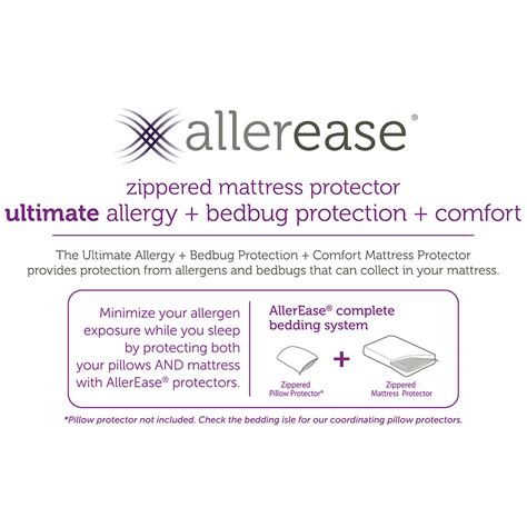 Allerease Mattress Cover For Bed Bugs