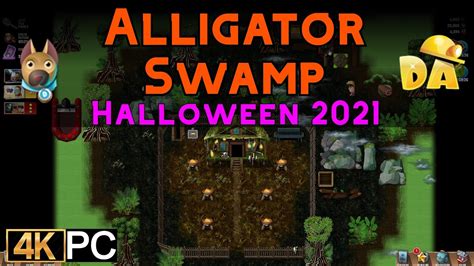 Alligator Sumpf Alligator Swamp Halloween 2021 DIGGYS ADVENTURE