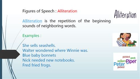 alliteration examples figures of speech