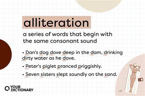Alliteration