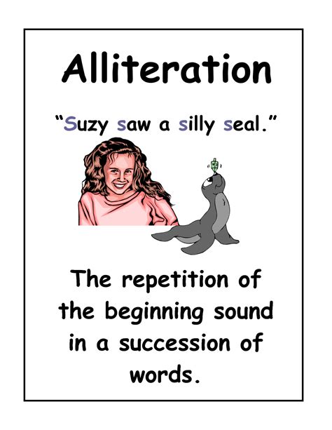 alliteration in a sentence