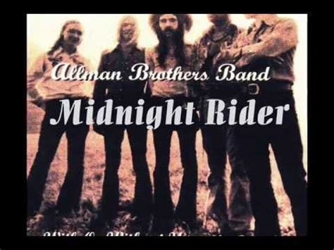 allman brothers band midnight rider live