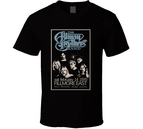 allman brothers live at fillmore east t shirt